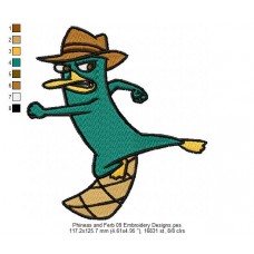 Phineas and Ferb 09 Embroidery Designs